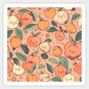 Sleepy Happy Fruits Sticker